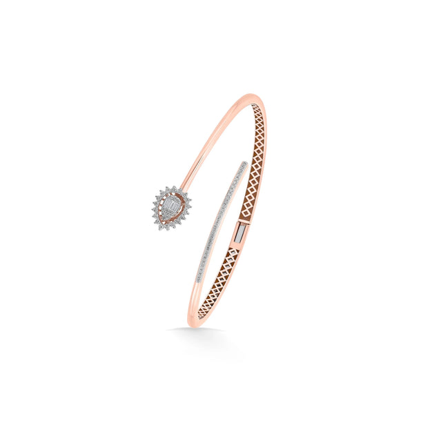 Enchante Tear - Drop Gleam Bracelet - Zen Diamond India
