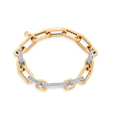 Cuban Chain Reaction Bracelet - Zen Diamond India