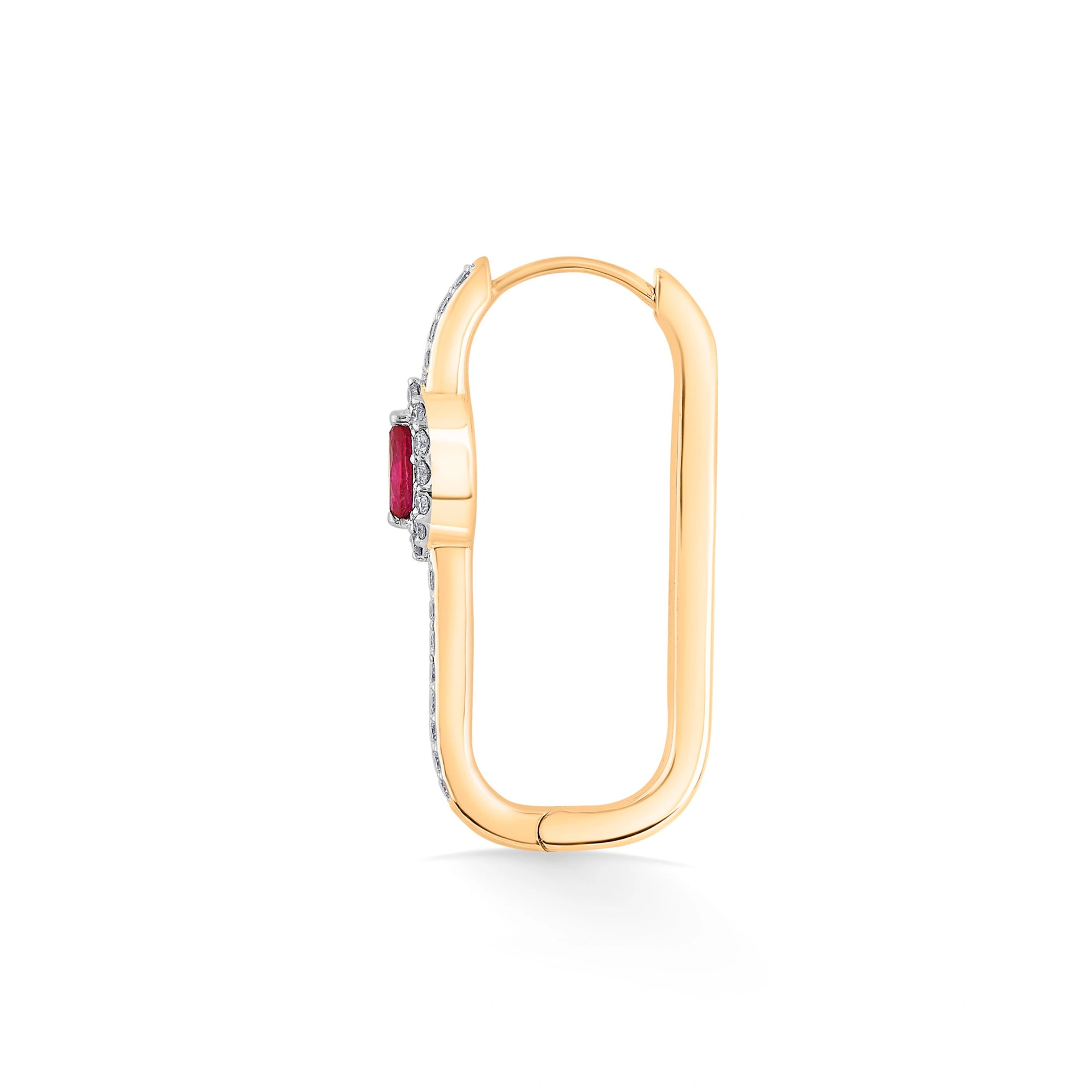Toren Crimson Orbit Drops - Zen Diamond India