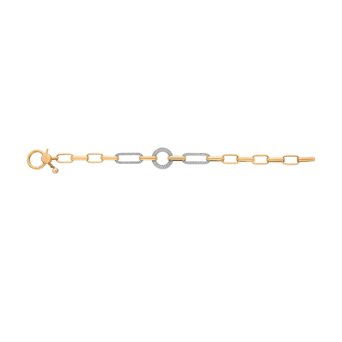 Cuban Diamond Detour Bracelet - Zen Diamond India