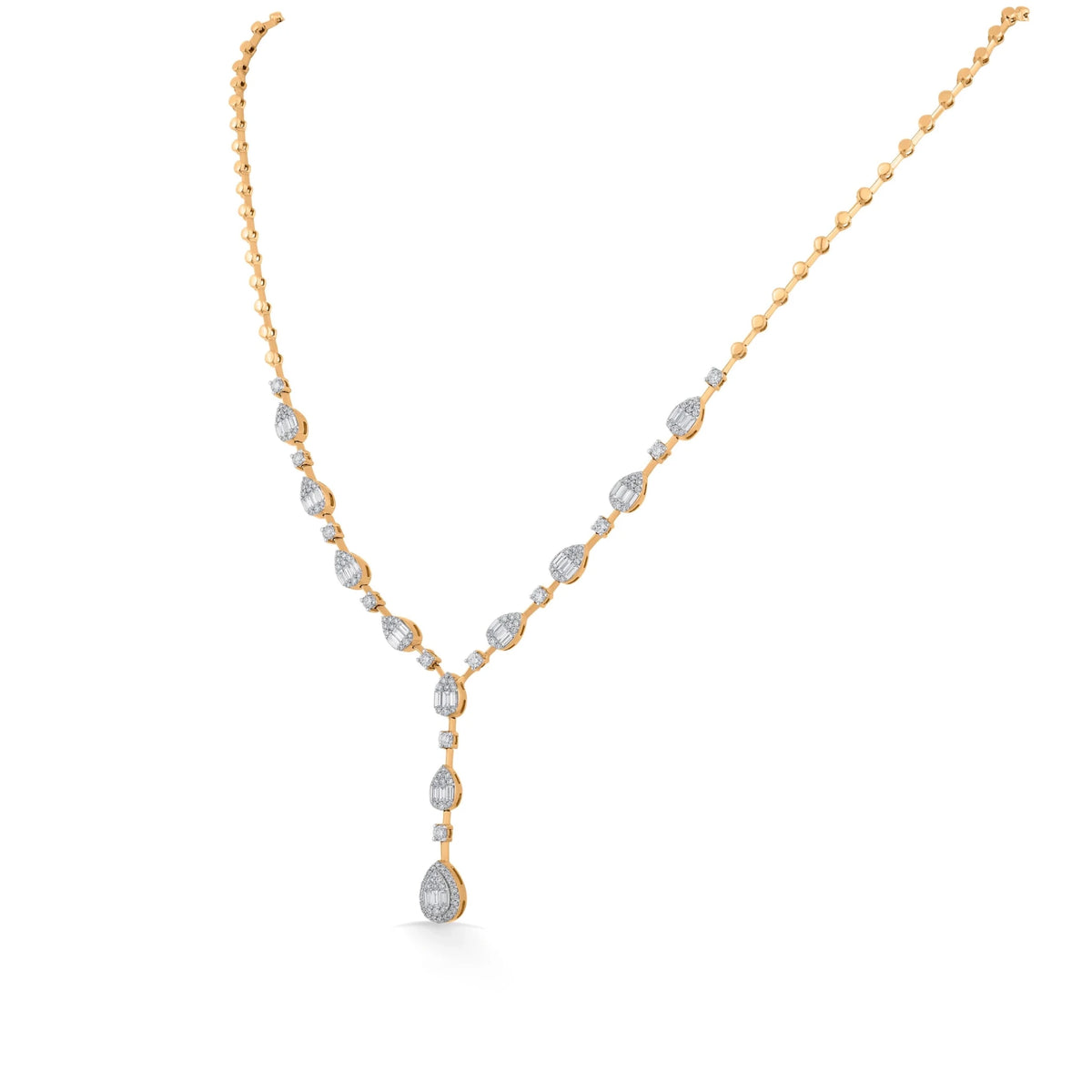 Enchante Teardrop Royale Necklace - Zen Diamond India