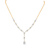 Enchante Teardrop Royale Necklace - Zen Diamond India