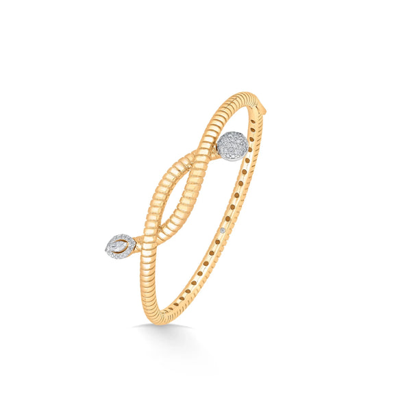 Soiree Sonic Twist Diamond Bracelet - Zen Diamond India
