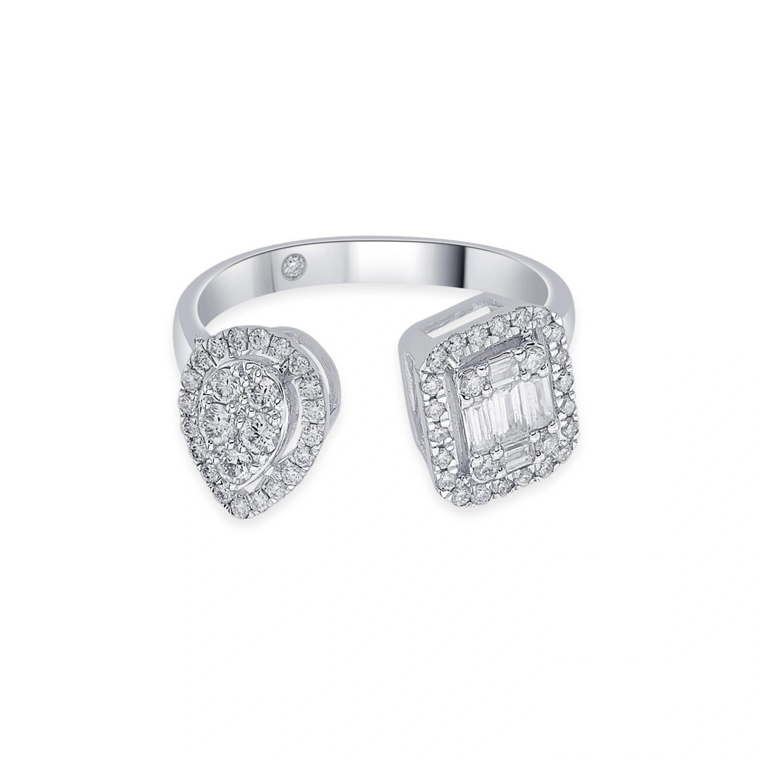 Prism Royale Duo Diamond Ring - Zen Diamond India