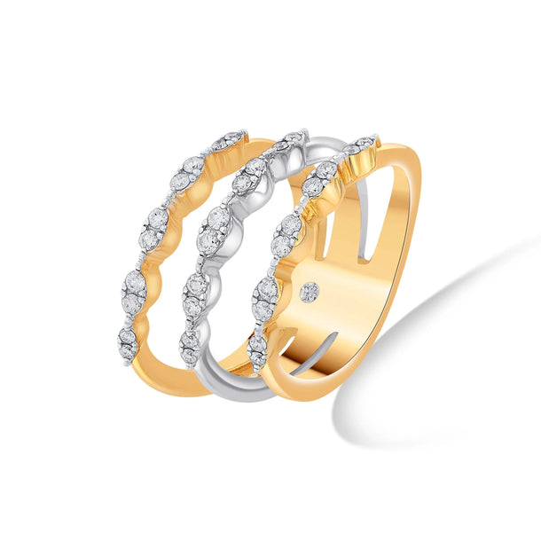 Enchante Luxe Diamond Eye Ring - Zen Diamond India