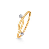 Soiree Mirage Wave Luxe Bracelet - Zen Diamond India