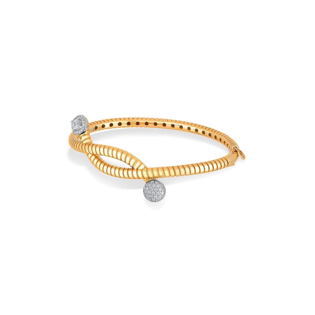 Soiree Mirage Wave Luxe Bracelet - Zen Diamond India