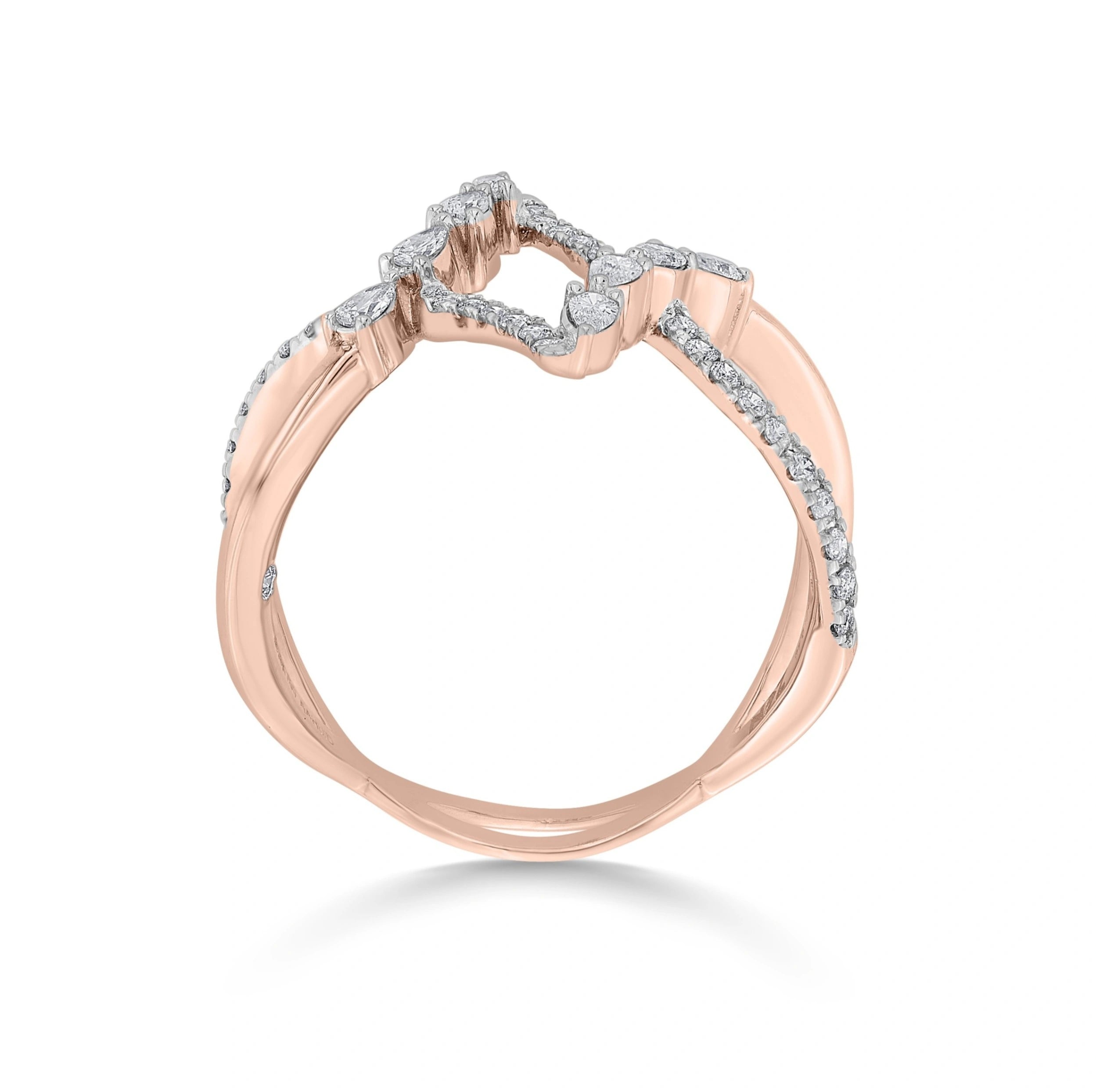Enchante Cosmic Sparkle Criss-Cross Ring