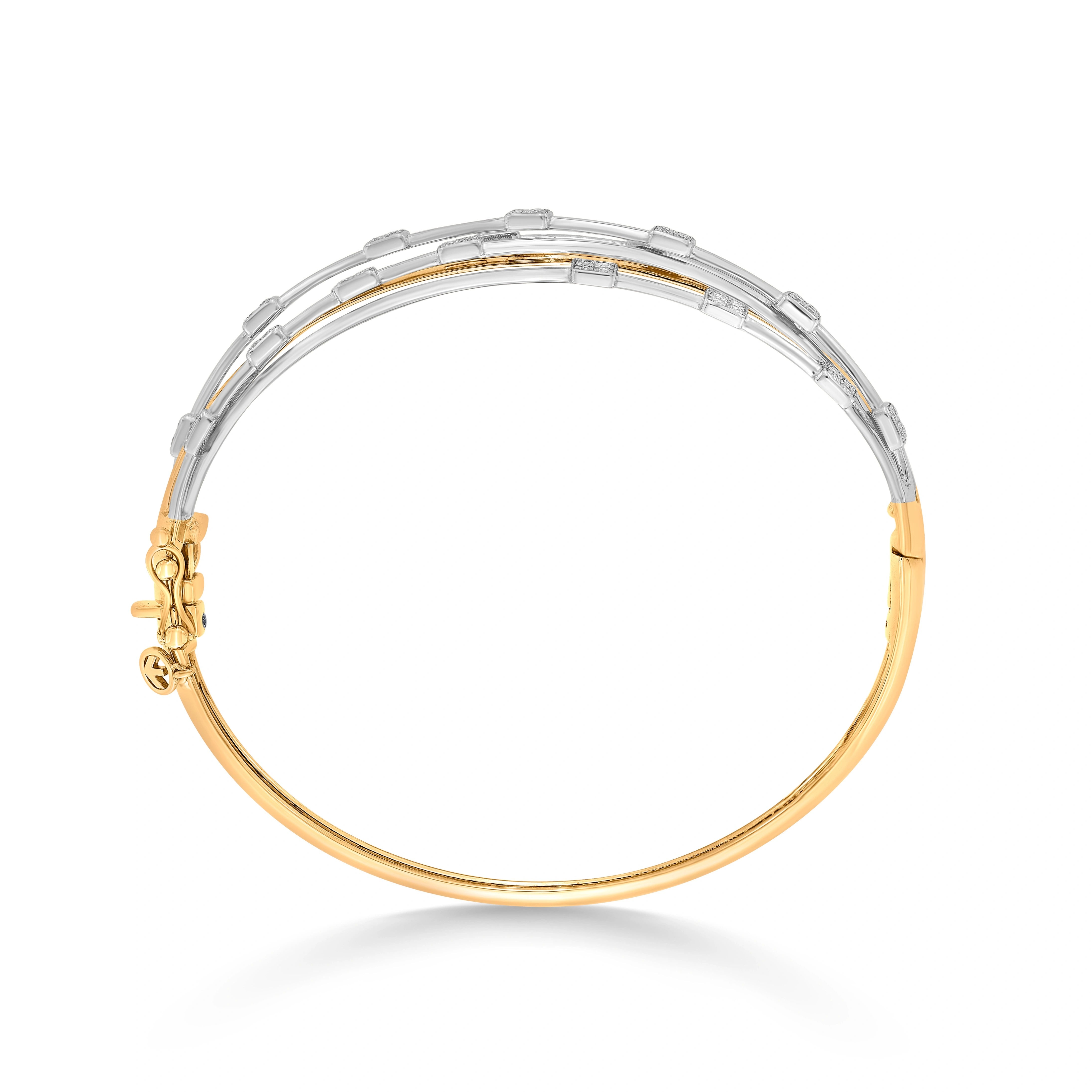 Enchante Interlock Grid Bracelet - Zen Diamond India