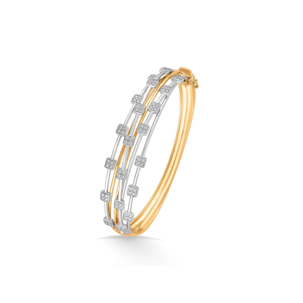 Enchante Interlock Grid Bracelet - Zen Diamond India