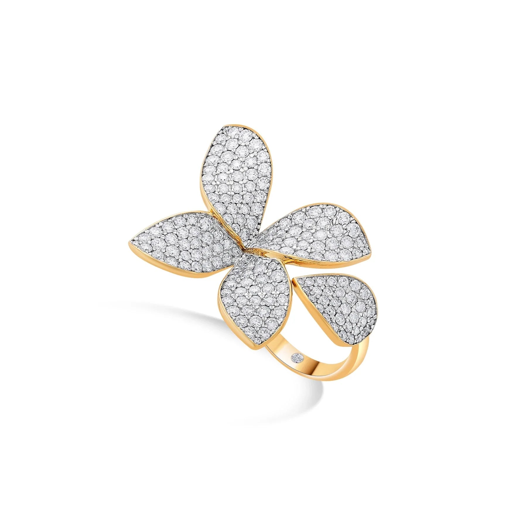 Bloom Sunlit Blossom Ring - Zen Diamond India
