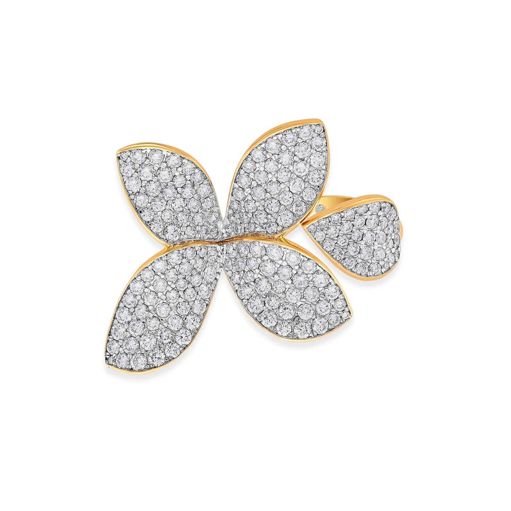 Bloom Sunlit Blossom Ring - Zen Diamond India