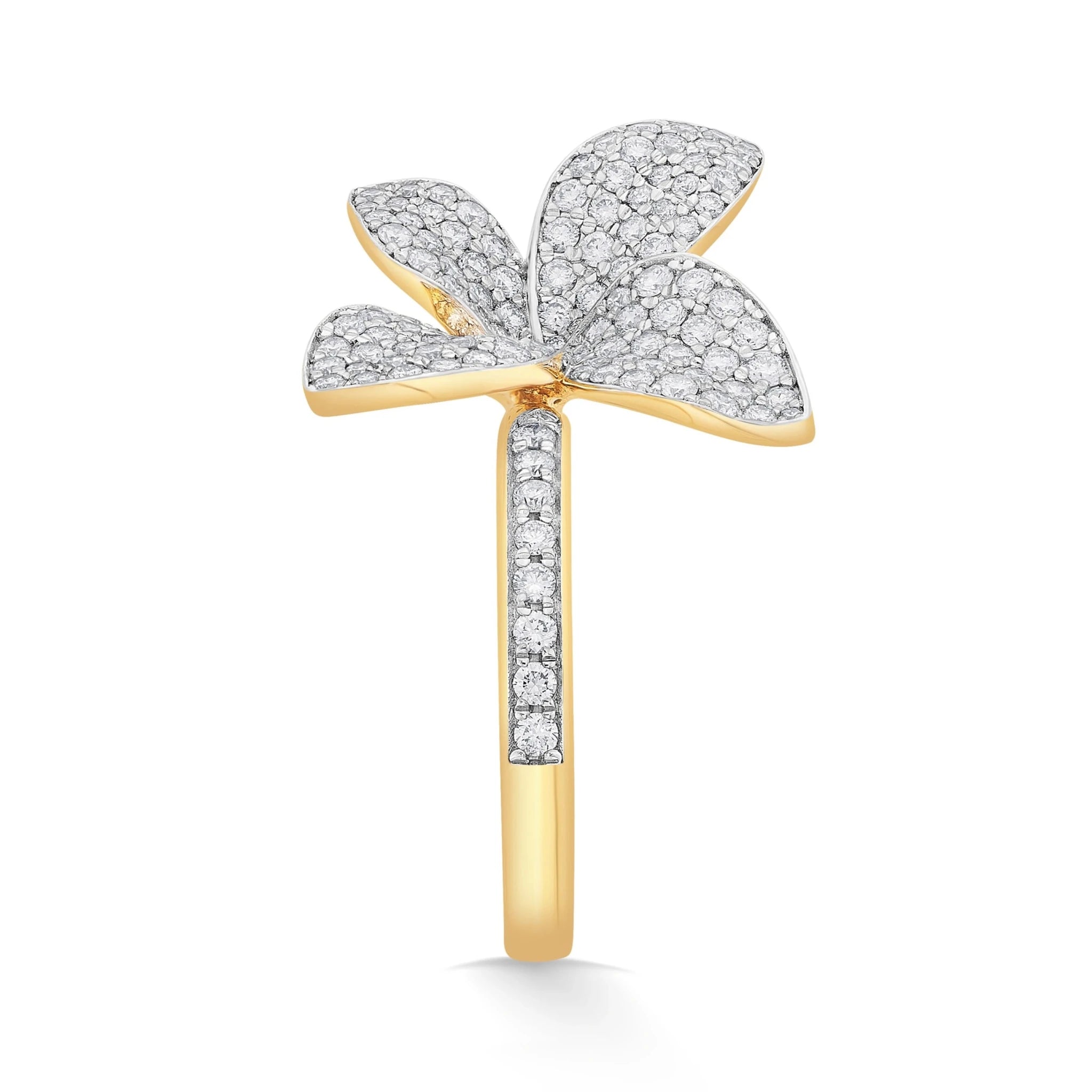 Bloom Royal Statement Ring - Zen Diamond India