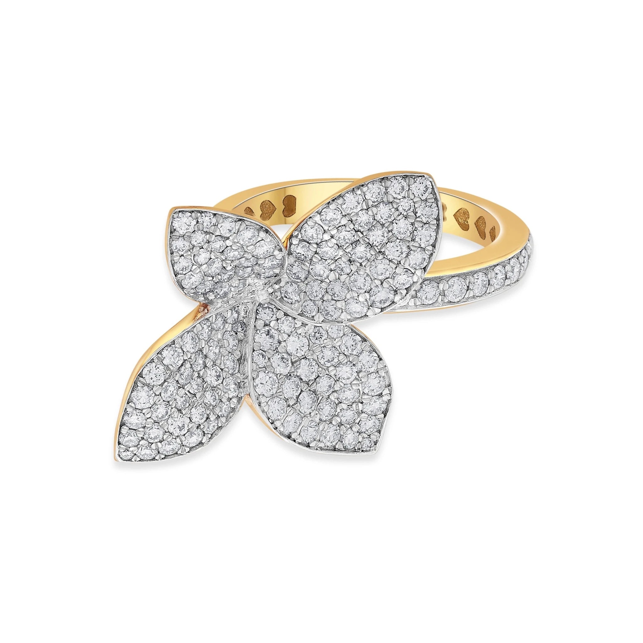 Bloom Royal Statement Ring - Zen Diamond India