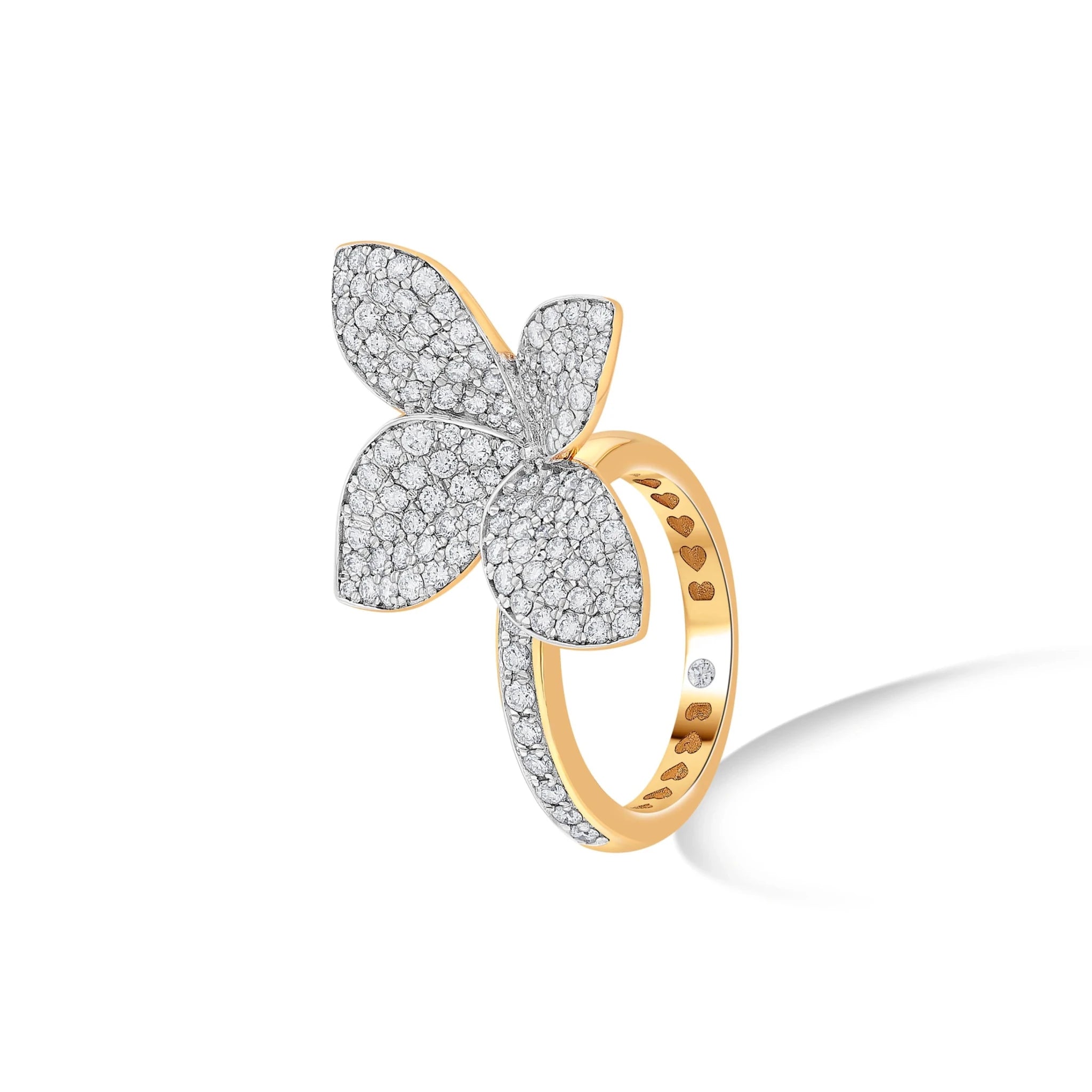 Bloom Royal Statement Ring - Zen Diamond India