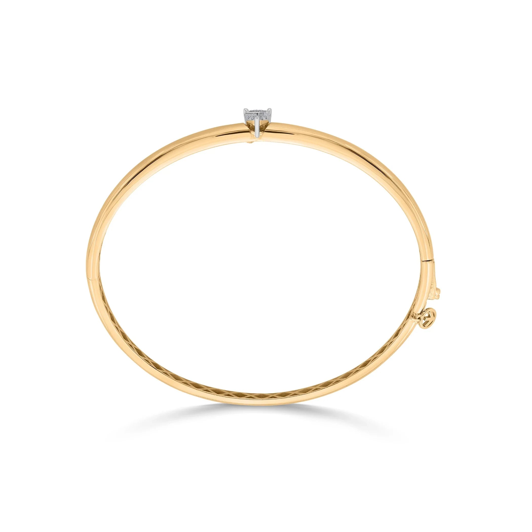 Soirée Luxe Prism Bangle - Zen Diamond India
