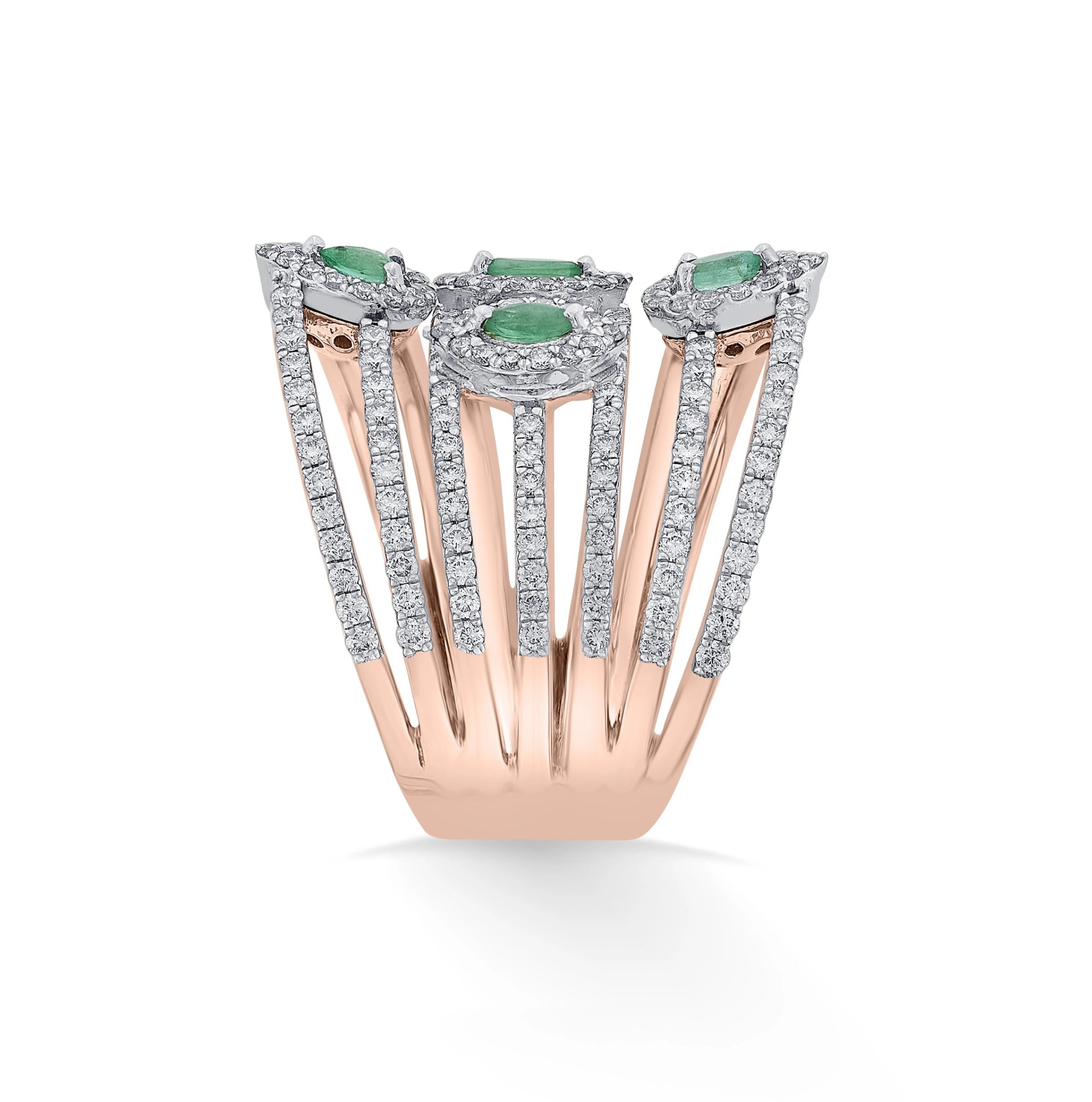 Toren Diamond Tiers Ring - Zen Diamond India