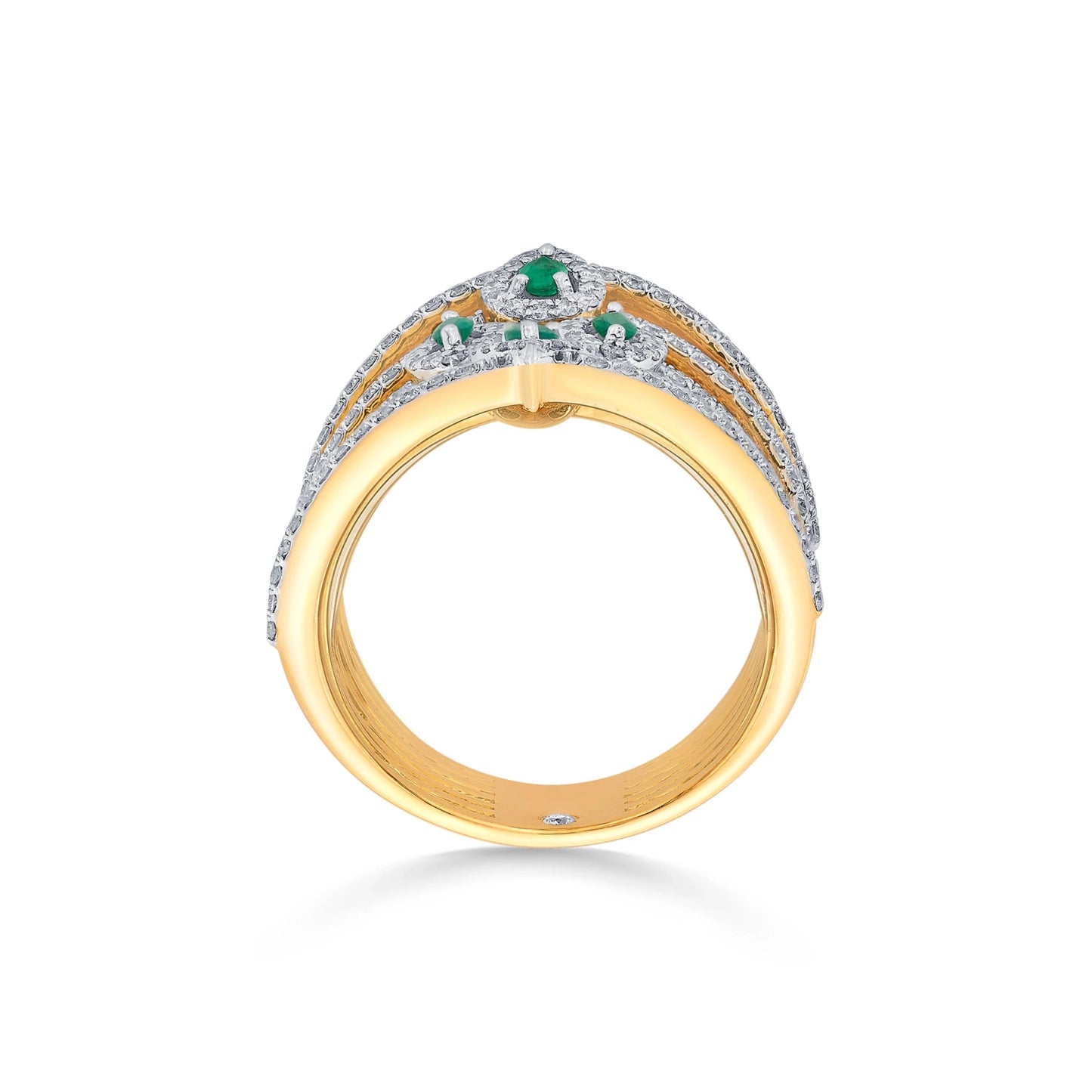 Toren Diamond Tiers Ring - Zen Diamond India
