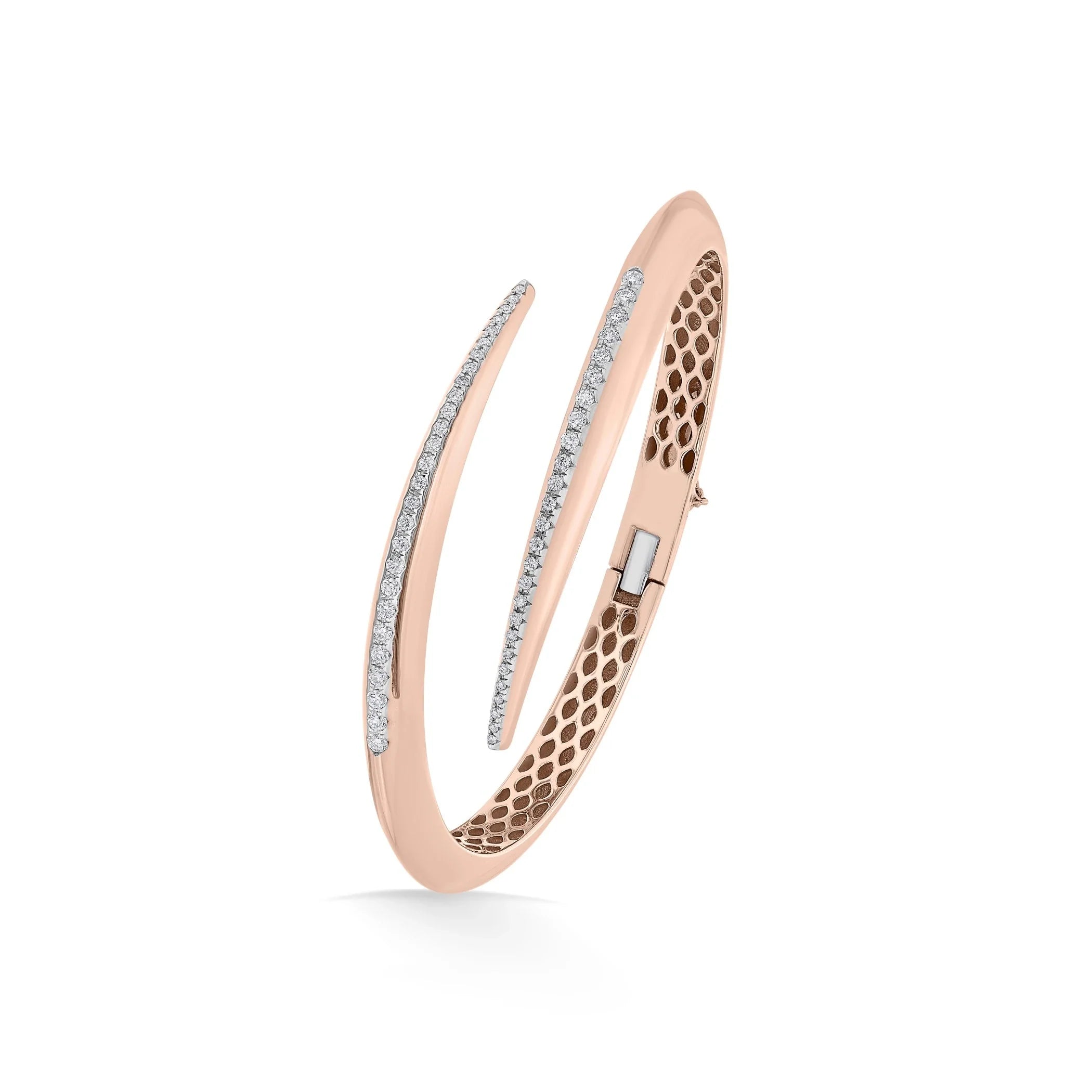Soirée Ember Drape Diamond Bangle - Zen Diamond India
