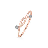 Soiree Cosmic Pulse Orbit Bracelet - Zen Diamond India