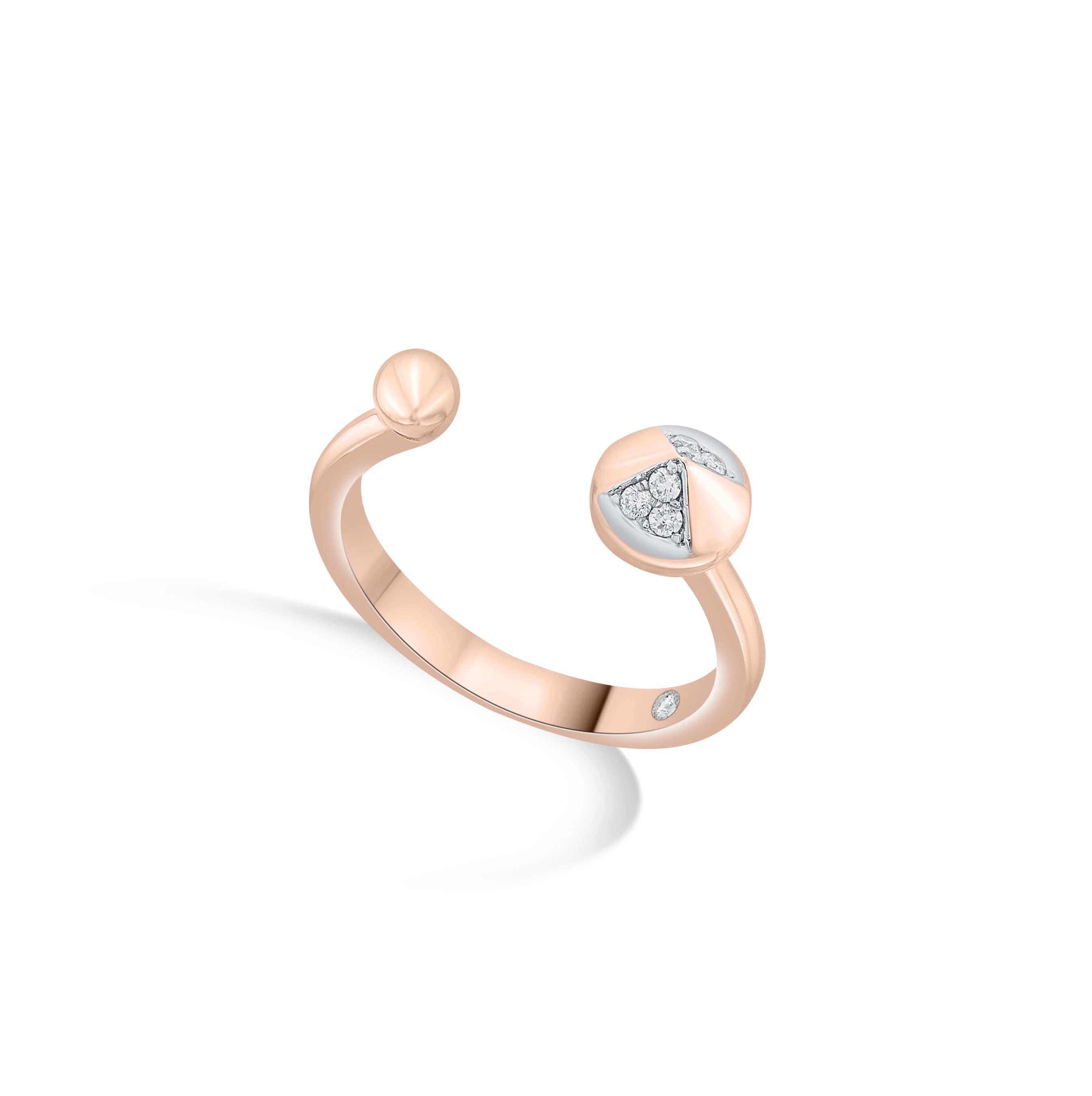 Soiree Nova GeoCore Ring - Zen Diamond India
