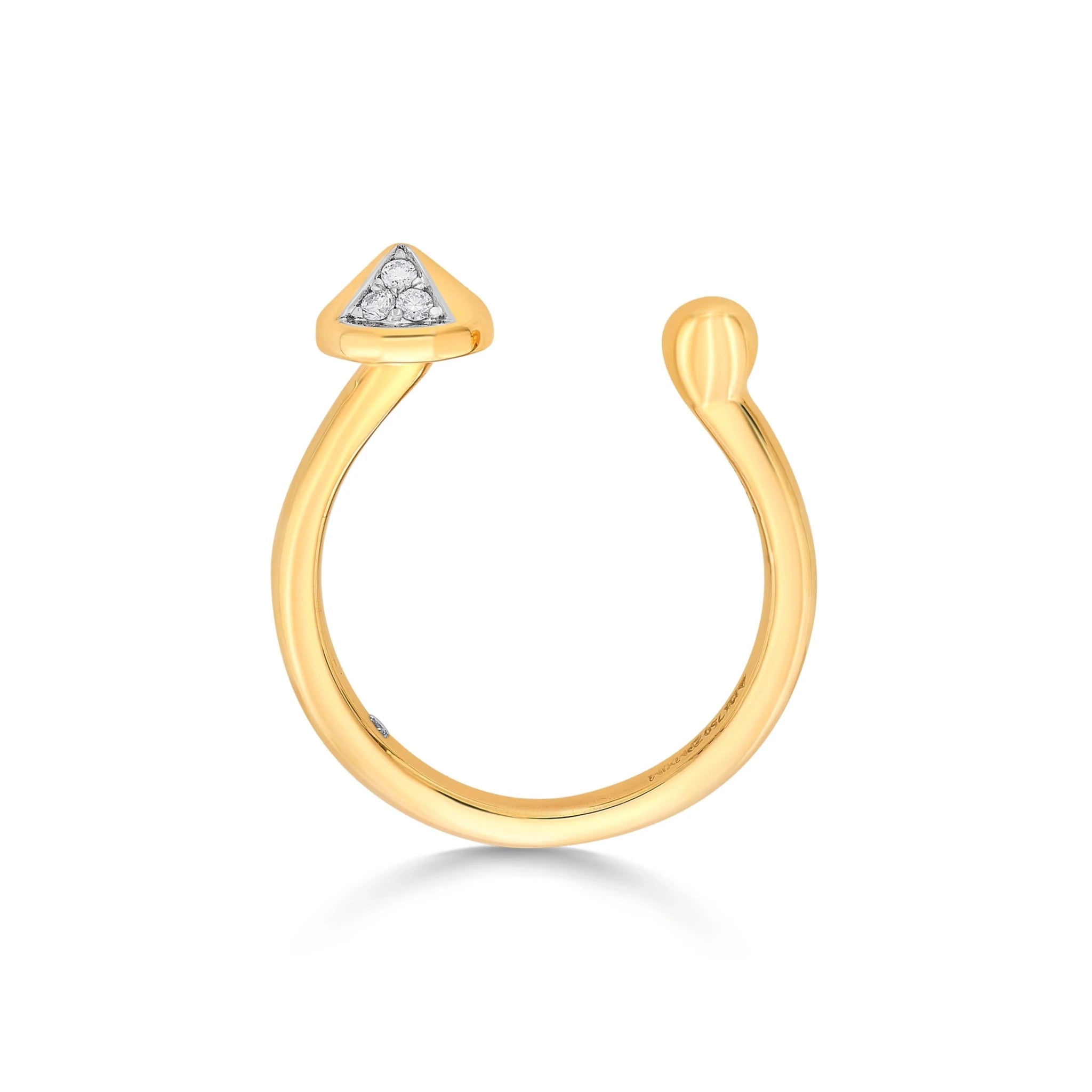 Soiree Nova GeoCore Ring - Zen Diamond India