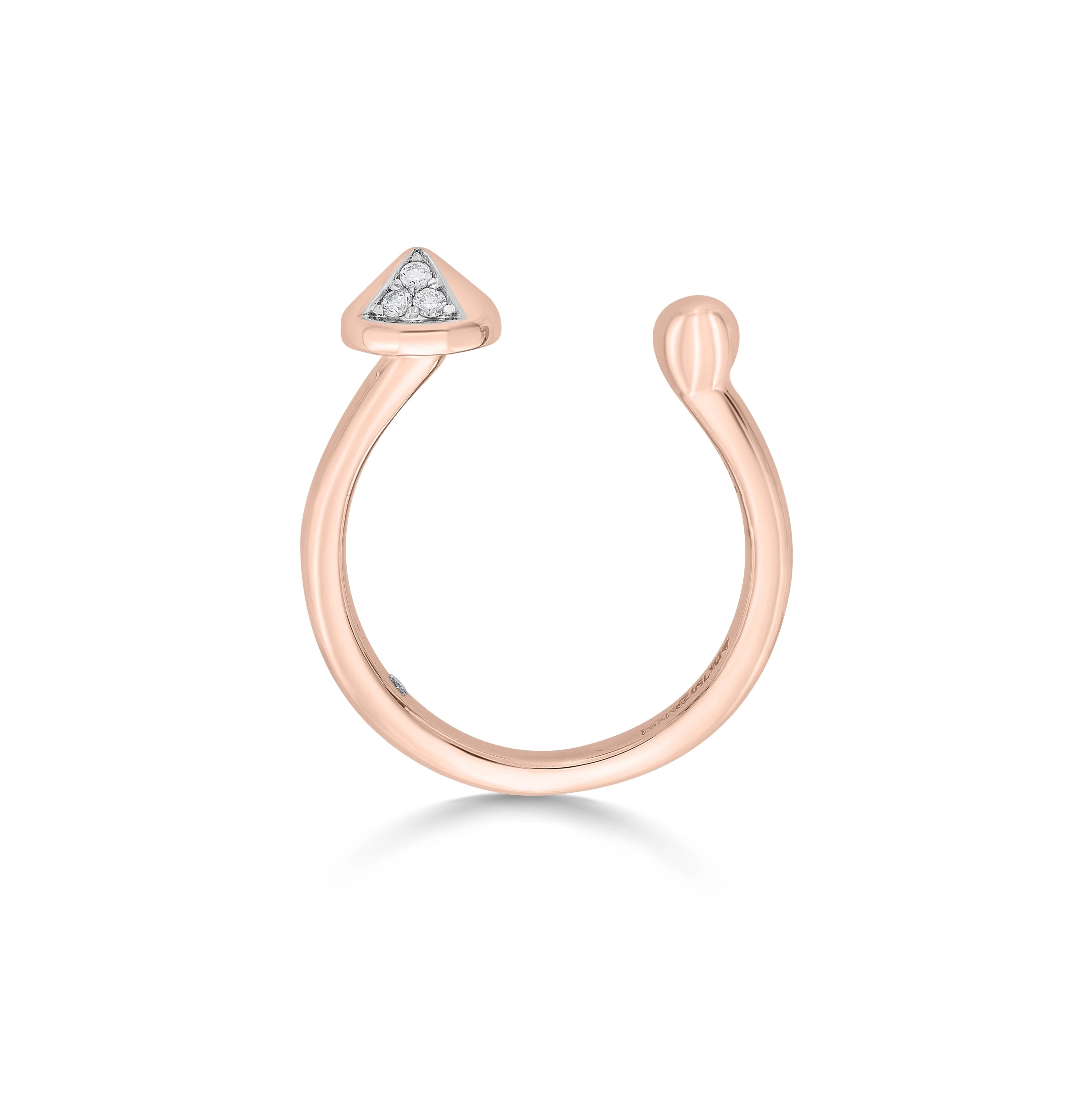 Soiree Nova GeoCore Ring - Zen Diamond India
