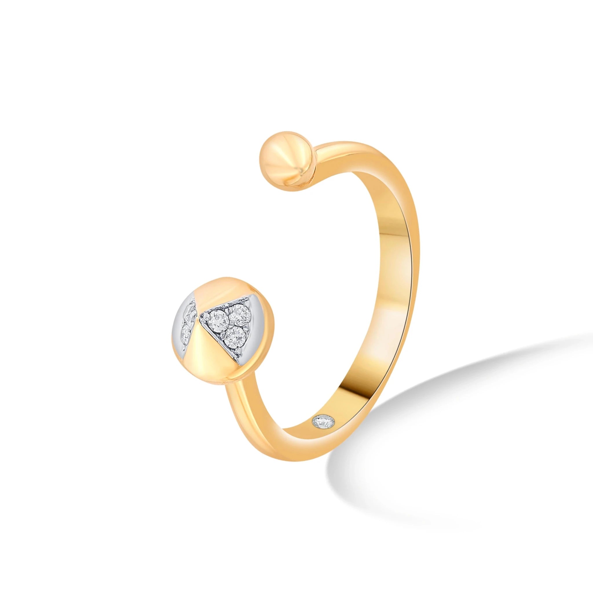 Soiree Nova GeoCore Ring - Zen Diamond India