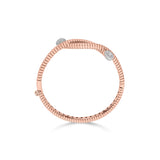 Soiree Inferno Twisted Oval Bracelet - Zen Diamond India