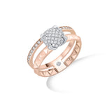 Soiree Strike Power - Rose Ring - Zen Diamond India
