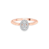 Soiree Oval Nova Spark Ring - Zen Diamond India