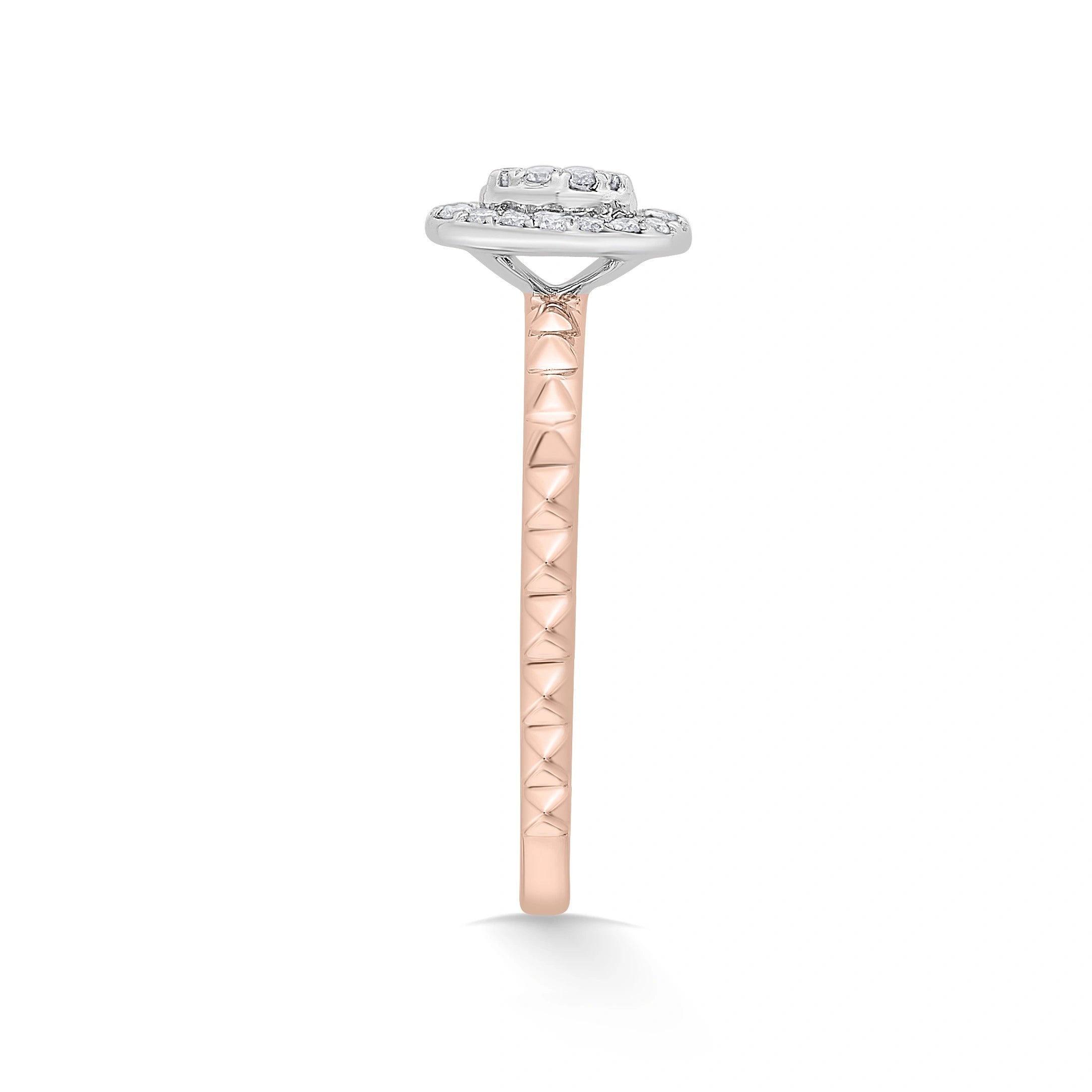 Soiree Oval Nova Spark Ring - Zen Diamond India