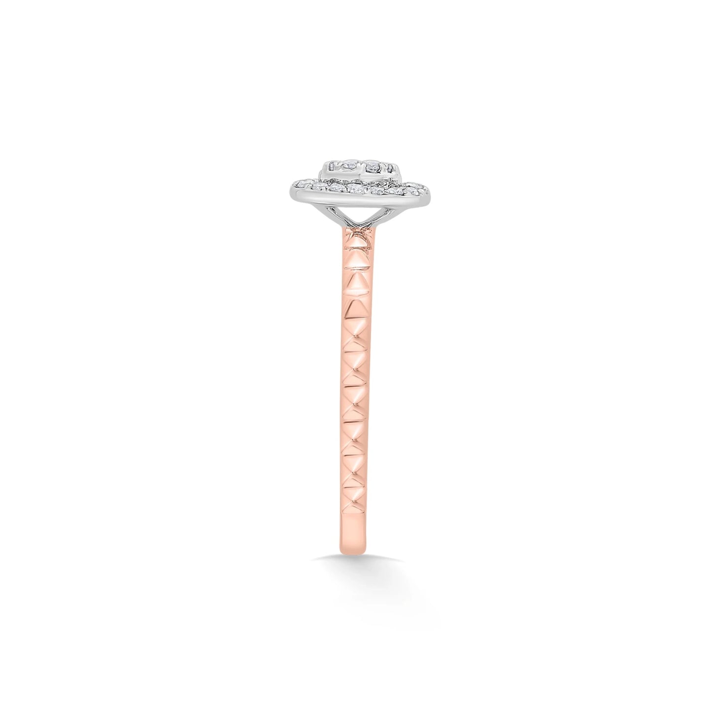 Soiree Oval Nova Spark Ring - Zen Diamond India