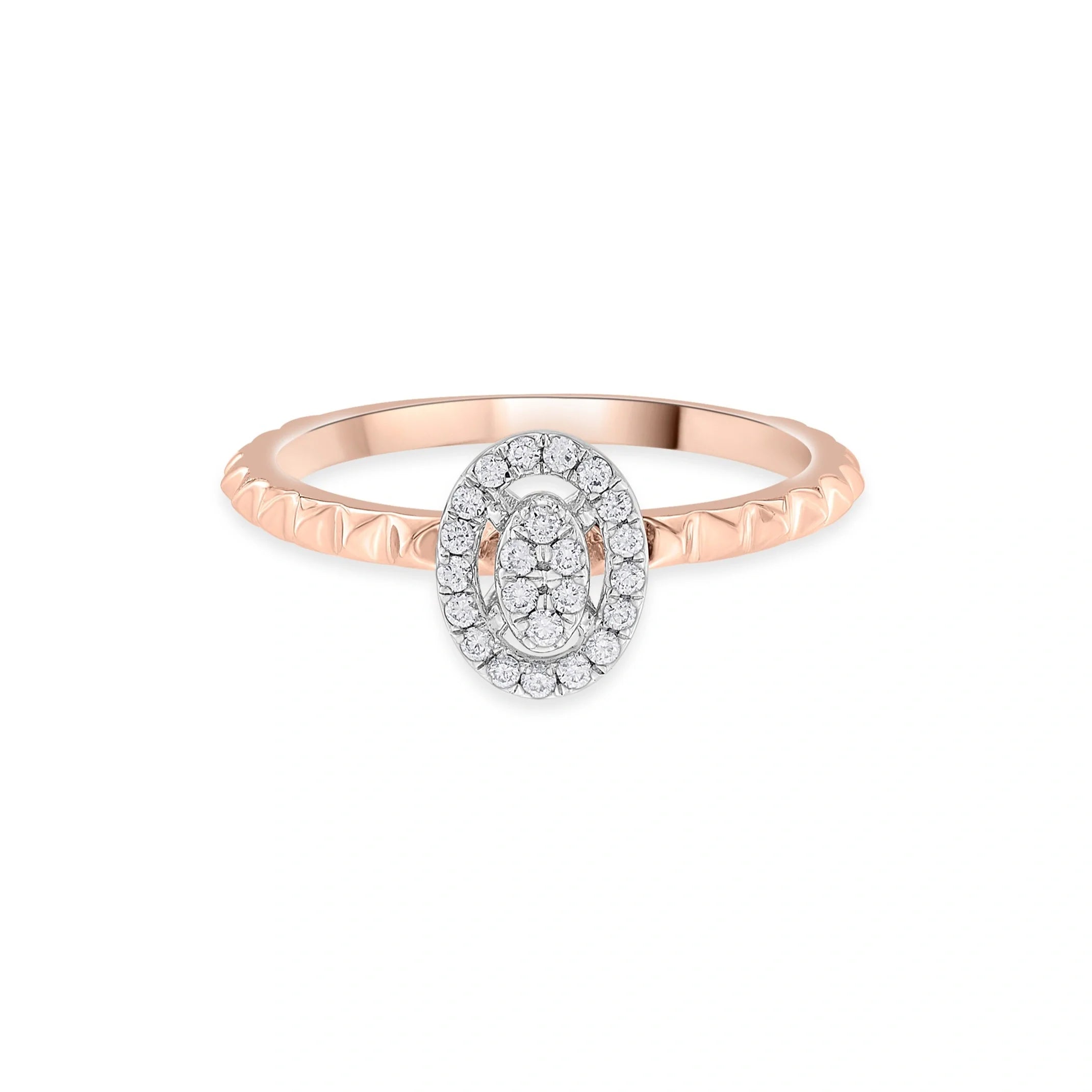 Soirée Oval Nova Spark Ring - Zen Diamond India