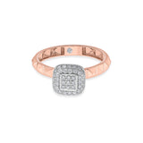 Soiree Dazzle Square Charm - Zen Diamond India