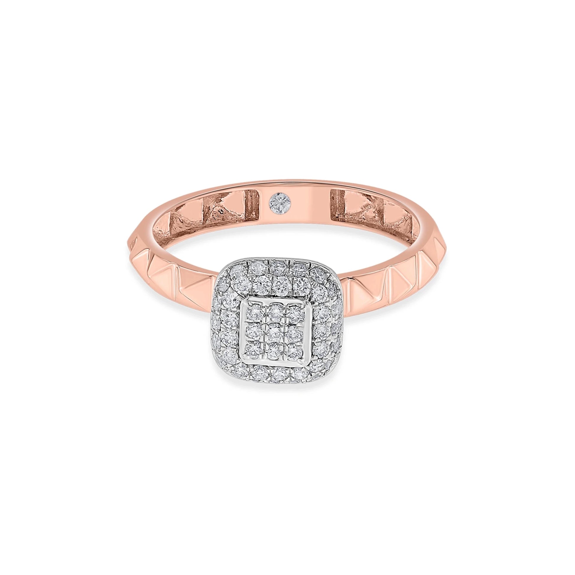 Soiree Dazzle Square Charm - Zen Diamond India