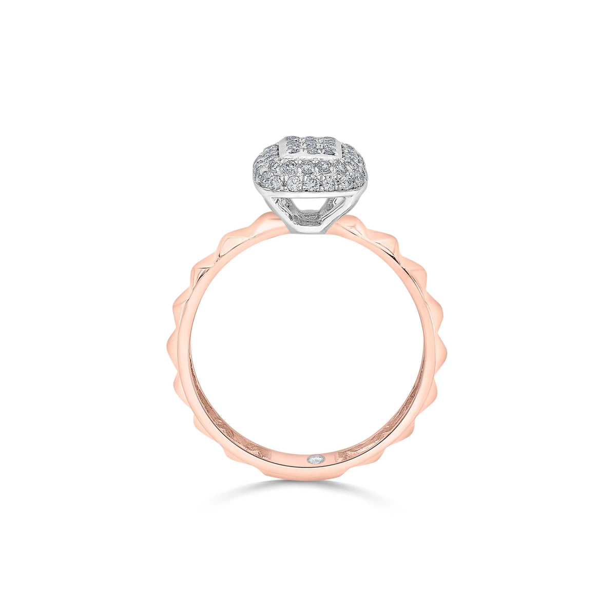 Soiree Dazzle Square Charm - Zen Diamond India