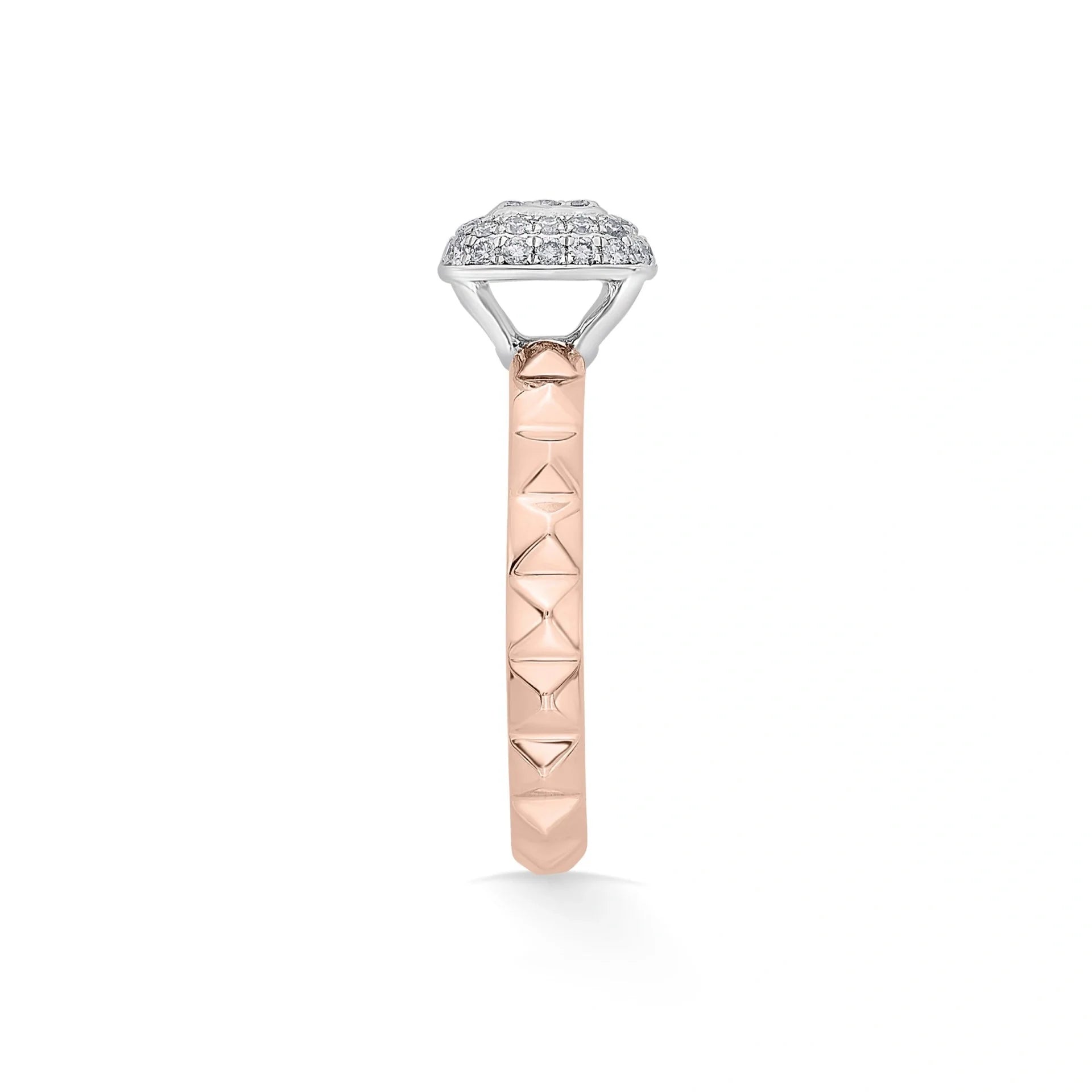 Soirée Glitz Matrix Luxe Ring - Zen Diamond India