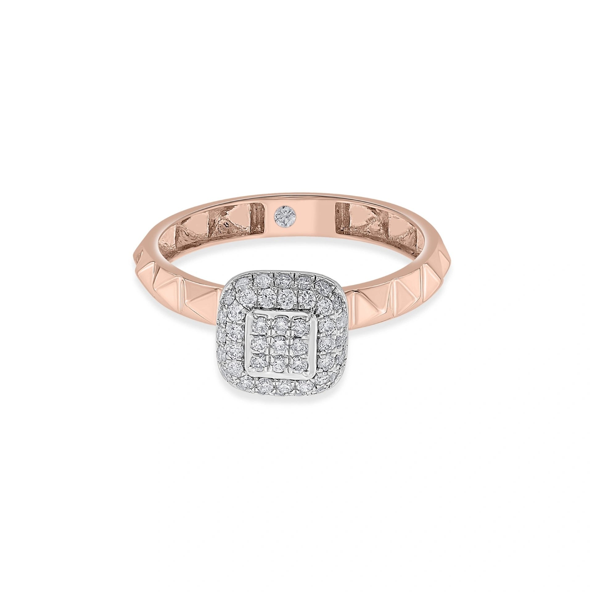 Soiree Dazzle Square Charm - Zen Diamond India