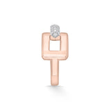 Cuban Bold Link Pave Diamond Statement Ring