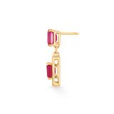 Toren Urbane Geometry Earrings - Zen Diamond India
