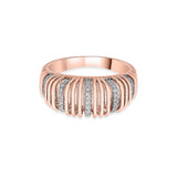 Soiree Strata Layered Luxury Ring - Zen Diamond India