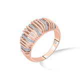 Soiree Strata Layered Luxury Ring - Zen Diamond India