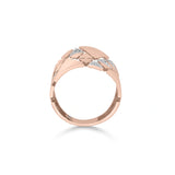 Soiree GeoGleam Statement Ring - Zen Diamond India