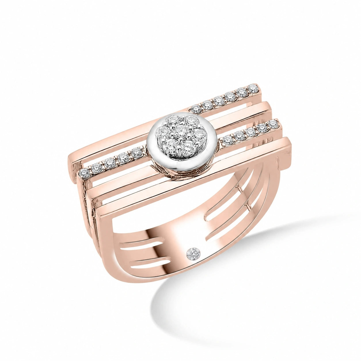 Soiree Starlight Groove Ring