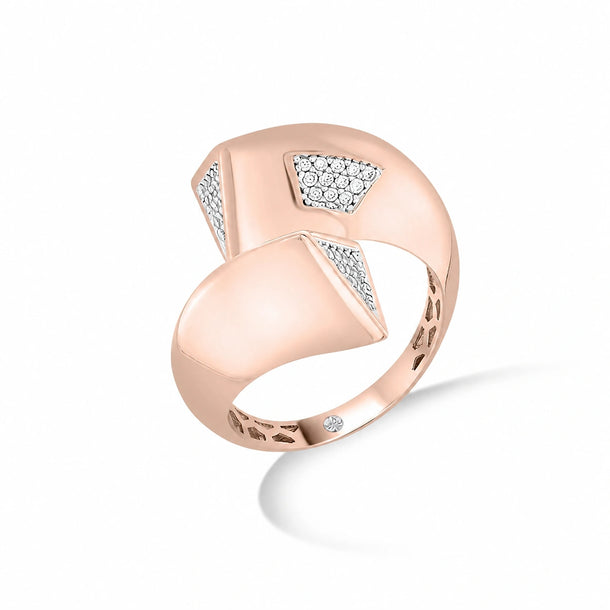 Soiree Volt Sharp Blush Ring