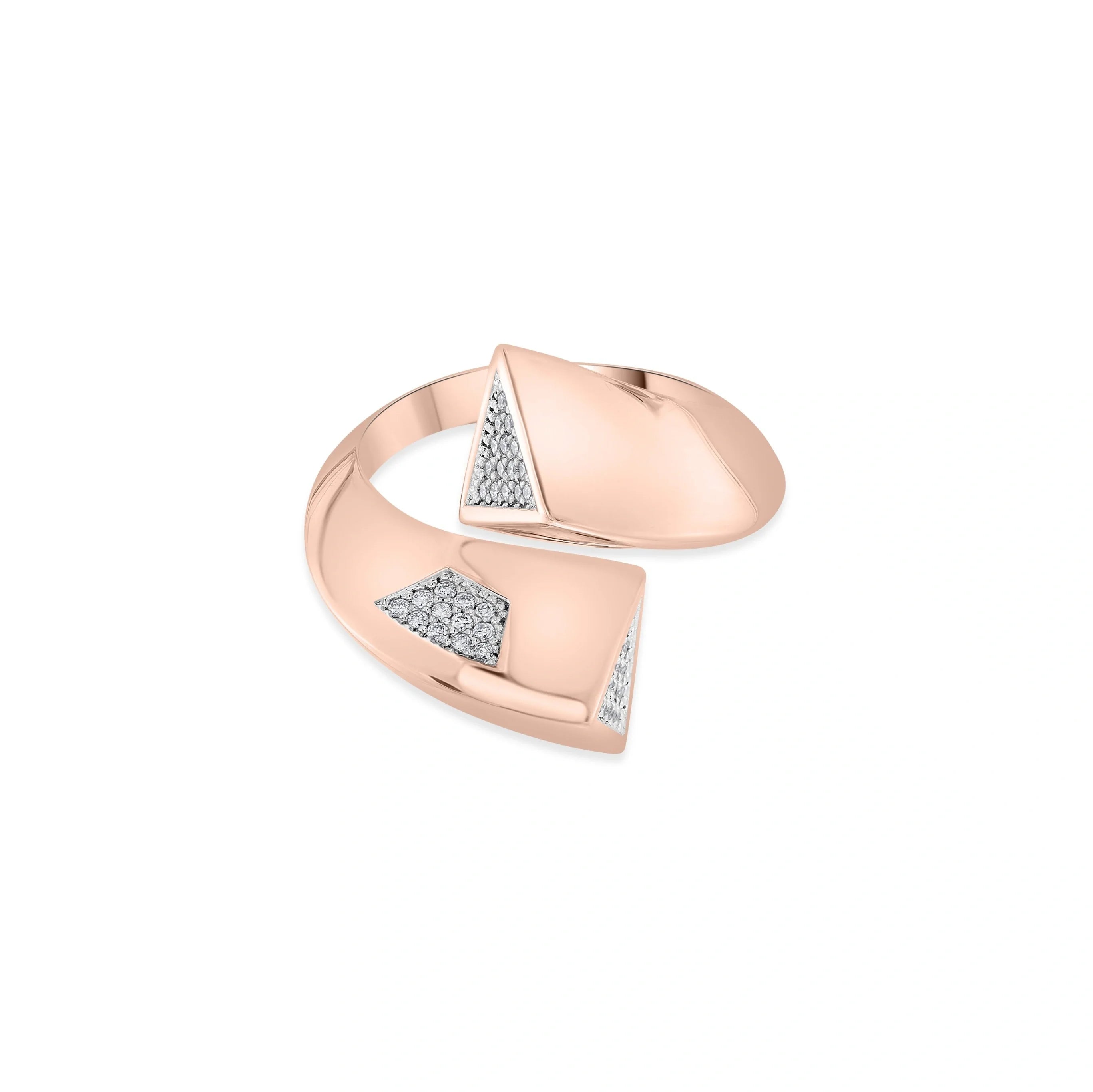 Soirée Volt Sharp Blush Ring - Zen Diamond India
