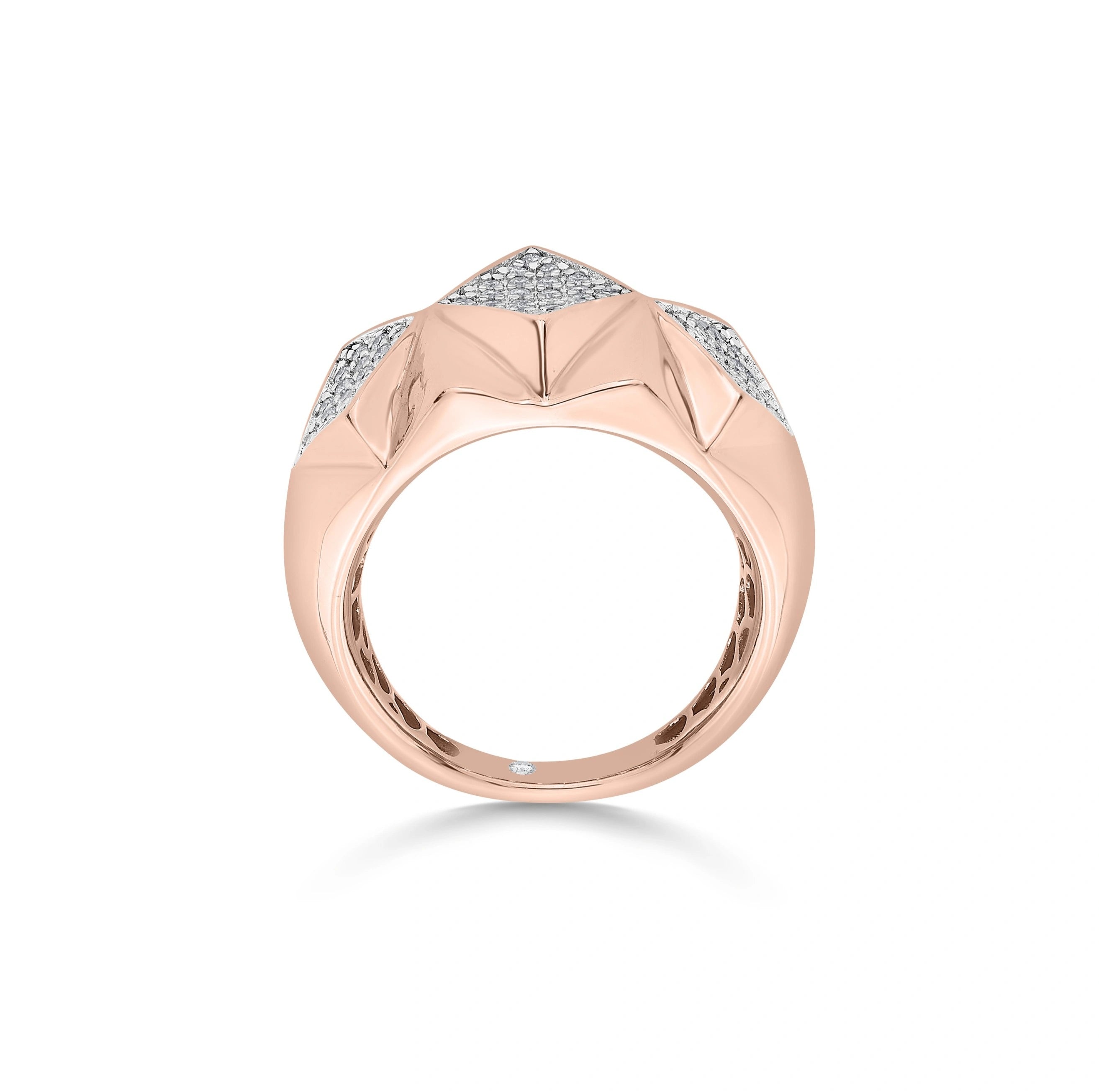 Soiree Deco Dazzle Ring - Zen Diamond India