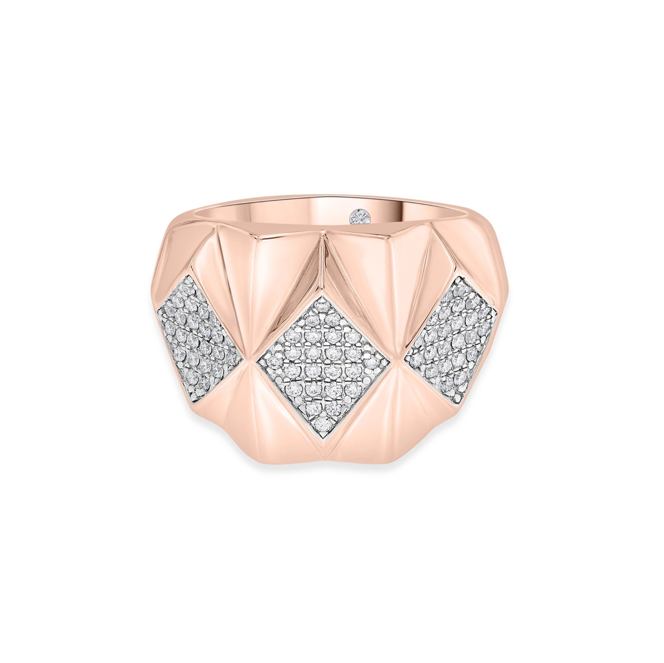 Soiree Deco Dazzle Ring - Zen Diamond India