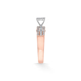 Enchante Sparkle Suspension Statement Ring - Zen Diamond India